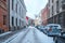 Vilnius, Lietuva - 05.01.2019: The old streets of Vilnius. New Year in Vilnius