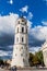 VILNIUS, LITHUANIA - AUGUST 15, 2016: Belfry of Cathedral Basilica Of St. Stanislaus And St. Vladislav On Cathedral