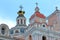 VILNIUS, LITHUANIA: St Casimir`s Church with its colorful baroque style