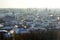 Vilnius roofs winter view