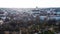 Vilnius town panorama view from Gediminas Castle Tower in Lithuania.