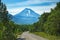 Vilyuchinsky stratovolcano Vilyuchik in the southern part of the Kamchatka Peninsula, Russia