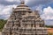 Vimana Tower at Veera Narayana temple in Belavadi, Karnataka, India