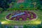 VINA DEL MAR, CHILE - SEPTEMBER, 15, 2018: Outdoor view of flower clock in Vina del Mar, is one of the most populat