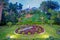 VINA DEL MAR, CHILE - SEPTEMBER, 15, 2018: Outdoor view of flower clock in Vina del Mar, is one of the most populat