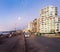 Vina del Mar Promenade at sunset - Vina del Mar, Chile