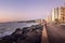 Vina del Mar Promenade at sunset - Vina del Mar, Chile