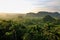 Vinales valley at sunset