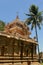 Vinayaka hall tower-vimana- with sculptures in the Brihadisvara Temple in Gangaikonda Cholapuram, india.