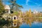 Vincennes, the temple of love on the Daumesnil lake