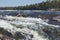 VINDELALVEN, wild river and rapids, north of Sweden