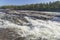 VINDELALVEN, wild river and rapids, north of Sweden