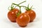 vine tomato on a white background