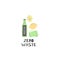 Vinegar, lemon, natural soap. Organic cleaner. Eco friendly. Zero waste lifestyle. Save planet. Care of nature. Vegan