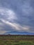 Vineyard, mountain and Sky