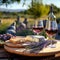 Vineyard Serenity: A Wine and Cheese Affair in Lavender Bliss