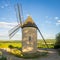 Vineyard and Windmill