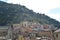 Vineyards above local houses, Manarola, Italy