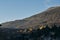 Vineyards above Sondrio an Italian town and comune located in the heart of the wine-producing Valtellina region -