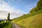 Vineyards along the South Styrian Wine Road in autumn, Austria