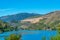 Vineyards alongside river douro in Portugal