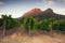 Vineyards around Stellenbosch, Western Cape, South Africa, Africa.