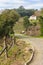 Vineyards and farms in winter, Vale dos Vinhedos valley