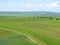 Vineyards and fields in South Moravia