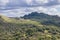 Vineyards on the hills of Sonoma County, California