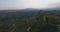 Vineyards on the hillside in Italy