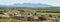 Vineyards with Montserrat peaks at background