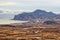 Vineyards, mountain ridge Karadag, Koktebel village and Koktebel Bay