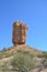 The Vingerklip (Rock Finger) in Namibia is a geological leftover of the Ugab Terrace.