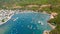 Vinh Hy Bay in Ninh Thuan, Vietnam viewed from above