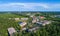 The Vinings apartment complex aerial view in Spanish Fort, Alabama