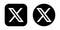 Vinnitsia, Ukraine - 08.04.2023: Twitter new logo X letter.