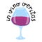 In Vino Veritas - truth in wine glass