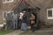 Vintage 1901 Photo - Victorian Gent and Visitors, Brenchley, Kent, UK