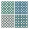 Vintage 1950 Polka Dot Set Seamless Pattern Vector