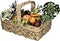 Vintage 1950s Harvest Basket