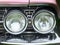 Vintage 1950s Pink Cadillac headlights and chrome