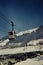 Vintage 1960\'s Ski Lift in Austria