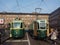 Vintage 2759 and 447 tram at Turin Trolley Festival