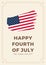 Vintage 4th of July Holiday Poster