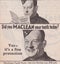 Vintage advert for Macleans Tooth Paste 1940s