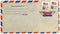 Vintage airmail envelope