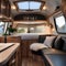 A vintage airstream trailer renovated into a stylish and compact living space4