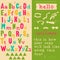 Vintage alphabet. Retro distressed alphabet vector font. Hand drawn letters and numbers.