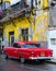 Vintage american car in Havana