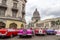 Vintage American cars near Central Park, Havana, Cuba #14